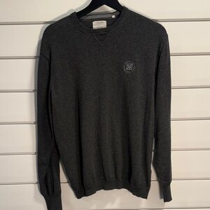 Detroit Athletic Club Linksoul Men's Dark Gray Crewneck Sweater